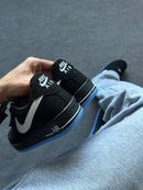 Nike Air Force Nobuck - Preto/Celeste