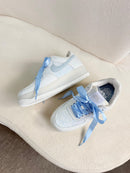 NK Air Force F1 Prime - Branco/Maxxi Gliter Azul