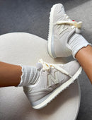 New Balance 574 retrô- Off/Cinza