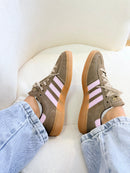 Adidas Spezial em Couro - Marrom/Rosa
