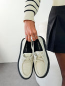 Mocassim Tratorado Miu Miu - Off