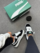 Puma Suede Camurça Branco/Preto