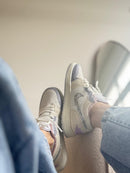 Nike Jordan Low Luxo - Off/Lilás