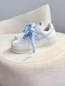 NK Air Force F1 Prime - Branco/Maxxi Gliter Azul