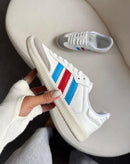 Adidas Samba OG - Branco/Azul/Vermelho