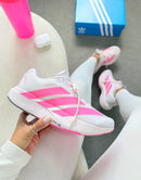 Adidas Adizero Evo SL Premium - Branco/Rosa pink