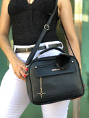 Bolsa Pompom Pingente Cód. DF066 - Missdong