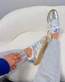 Adidas Samba OG - Silver Metálico