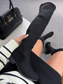 Bota Over Rasteira Cano Longo