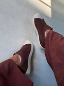 Adidas Slip On Calce Fácil - Café