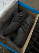 Adidas Spezial em Couro Unissex - Grafite/Preto