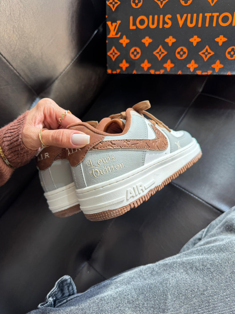 Nike air force f1 x Louis Vuitton - Off/conhaque