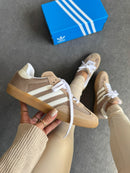 Adidas samba tricote premium couro