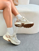 New Balance Retro Abzorb - Off/Caramelo