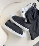 Slip on - Preto/branco