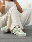Asics Onitsuka Tiger Couro - Off/Verde Mint