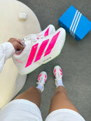 Adidas Adizero Adios Pro 4 Premium - Branco/Rosa/Verde