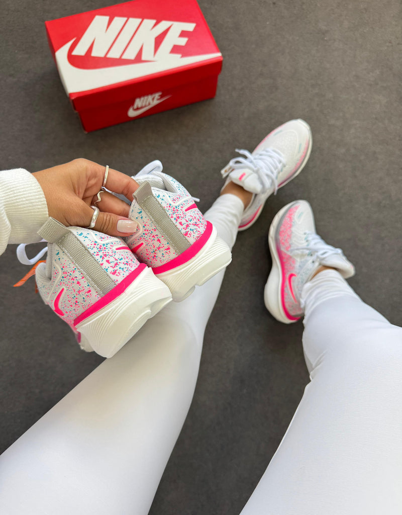 Nike Running -  Branco/pink
