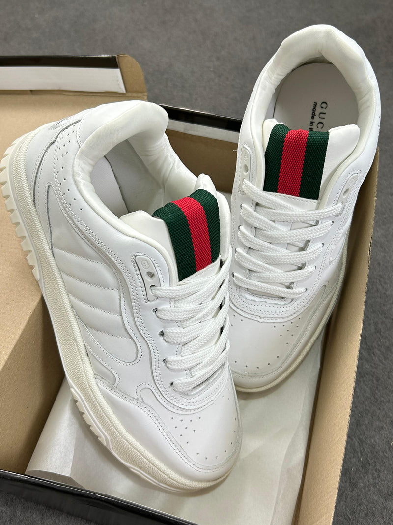 Gucci Rhyton em couro - Branco/vermelho