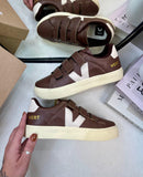 Tênis Vert Velcro - Chocolate