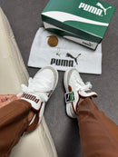 Puma Park Branco/ Caramelo