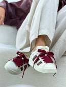 Adidas Campus 00s Luxo - Off/Bordo
