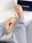 Papete Chanel Moglan - Bege