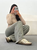 Adidas Samba OG - Dourado/Off