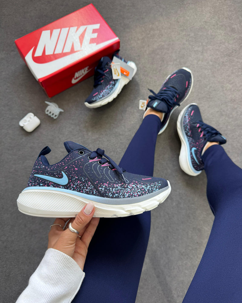 Nike Running - Off/ marinho/ pink