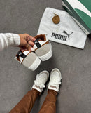 Puma Park Branco/ Caramelo