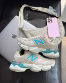 New Balance 9060 Premium - Bege/Azul/Rose