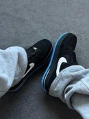 Nike Air Force Nobuck - Preto/Celeste