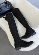 Bota Over Rasteira Cano Longo