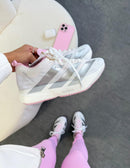Adidas Adizero Adios Pro 4 Premium - Branco/Rosa/Prata