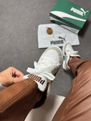 Puma Park Branco/ Caramelo