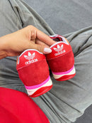 Adidas SL 72 Premium Couro - Vermelho/Laranja
