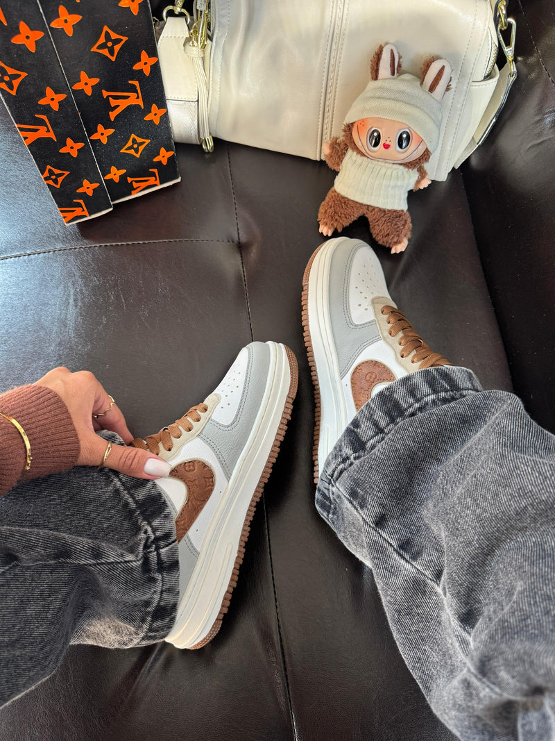 Nike air force f1 x Louis Vuitton - Off/conhaque
