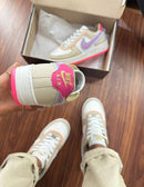 Nike air force shadow - Branco/creme/pink