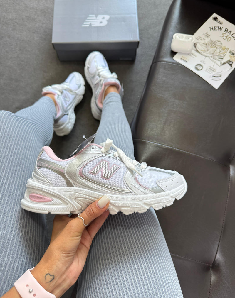 New balance 530 -  Branco/rosa