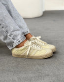Adidas Gazelle Texture Luxo - Areia