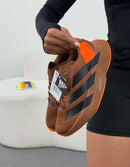 Adidas Adizero Evo SL 1ª Linha - Chocolate/Laranja