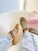 Adidas Spezial em Couro - Marrom/Rosa