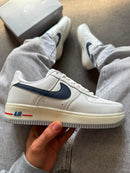 Nike Air Force Premium - Branco/Marinho