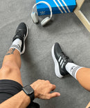 Adidas Falcon Run Unissex - Preto
