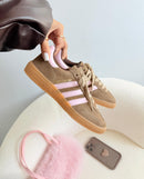Adidas Spezial em Couro - Marrom/Rosa