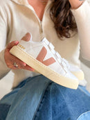 Vert Velcro - Branco/Creme
