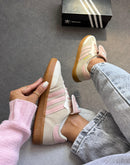 Adidas Samba x WalesBonner - off/flamingo
