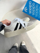Adidas Sapatênis Trap - Sup - Branco/Preto/Cinza