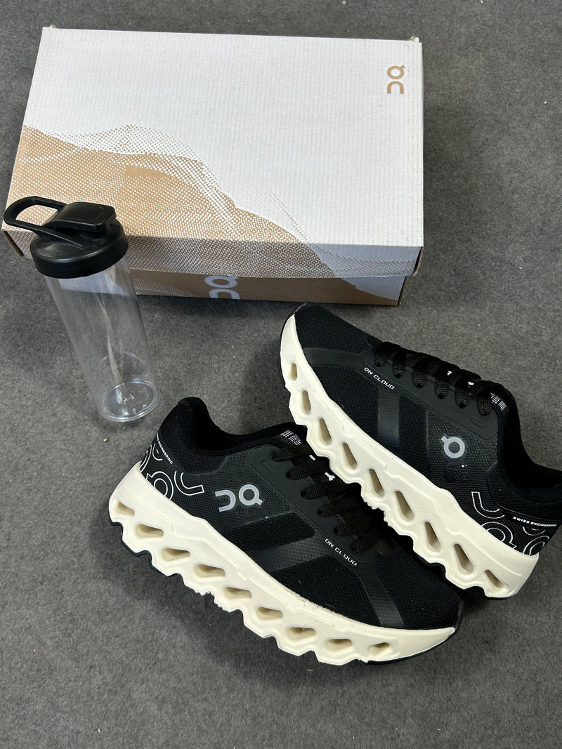 Tênis On Cloud Unissex  - Preto c/Bege