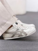 Asics Onitsuka Tiger Couro - Off/Cinza